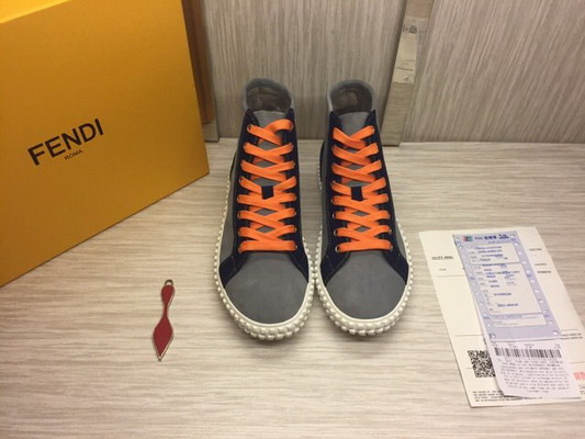 Fendi High-Top Fashion Men Shoes--005